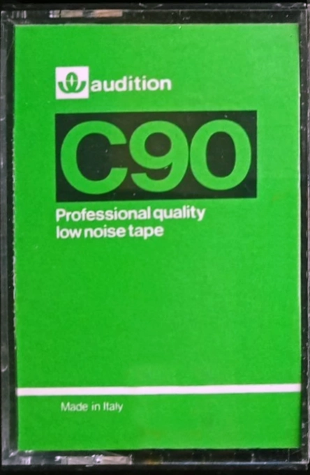 Compact Cassette Audition 90 Type I Normal 1979 Italy