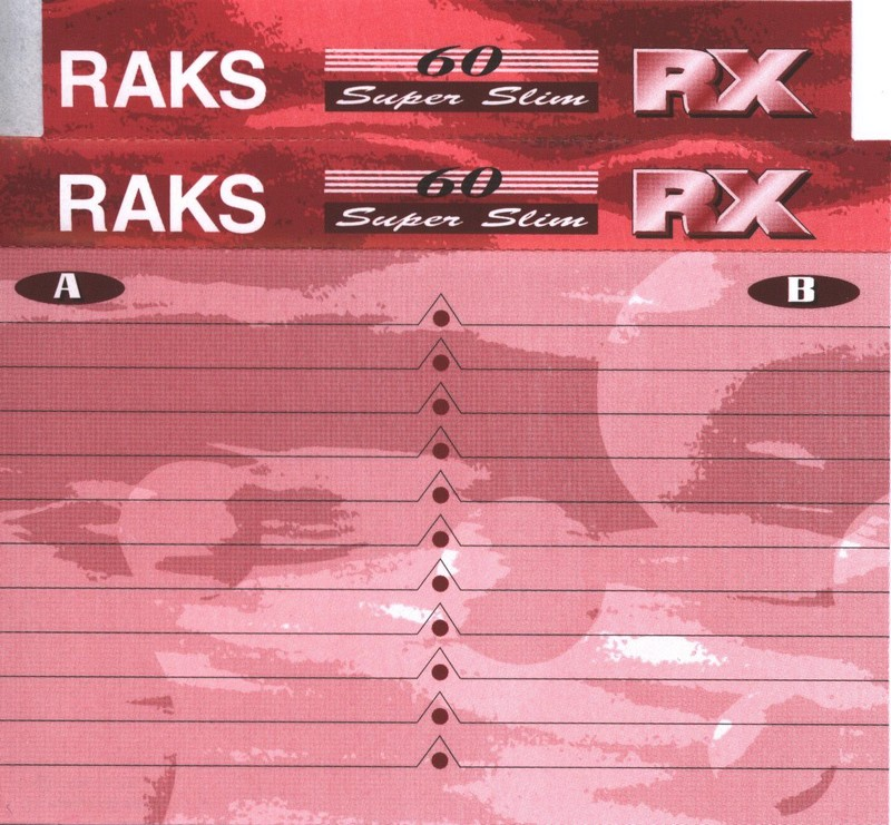 Compact Cassette: RAKS  - ED-S 60