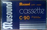 Compact Cassette Musound 90 Type I Normal Unknown Country