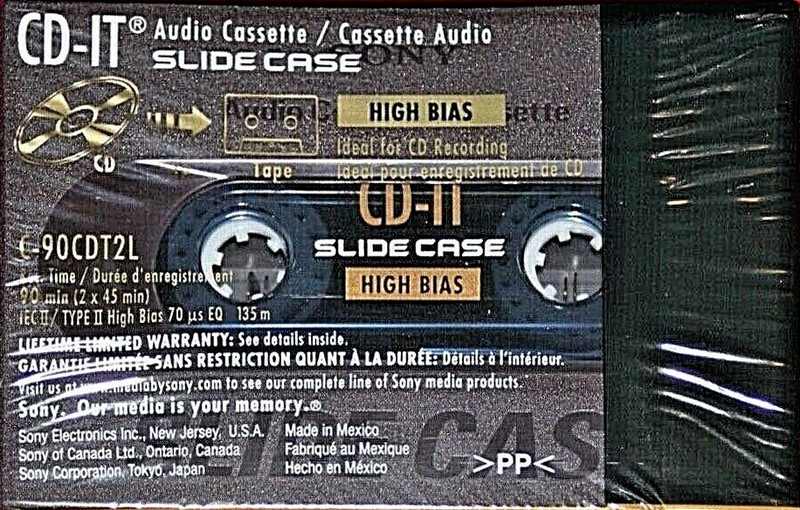 Compact Cassette: Sony  - CD-IT 90