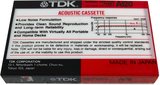 Compact Cassette TDK A / Acoustic 120 Type I Normal 1988 USA