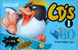 Compact Cassette Maxell CD`s I / CD`s 1 60 "CDS1-60J" Type I Normal 1995 Japan