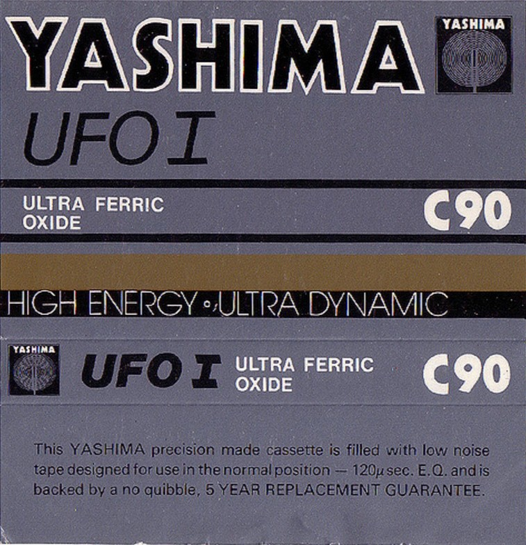 Compact Cassette: Unknown Yashima - UFO I 90