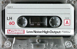 Compact Cassette Moonrise 60 Type I Normal