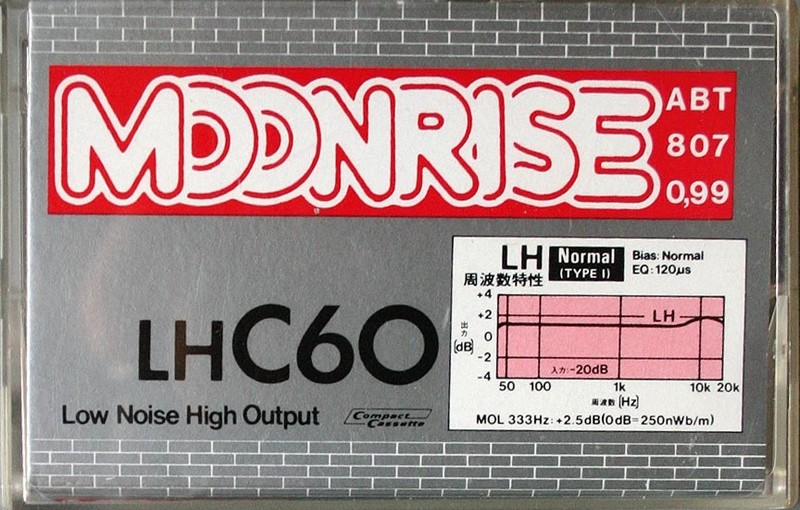 Compact Cassette Moonrise 60 Type I Normal