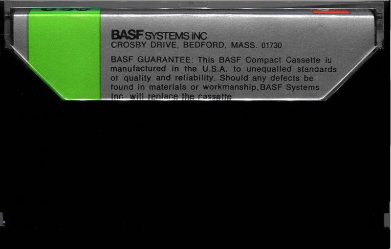 Compact Cassette BASF SK 90 Type I Normal 1971 USA