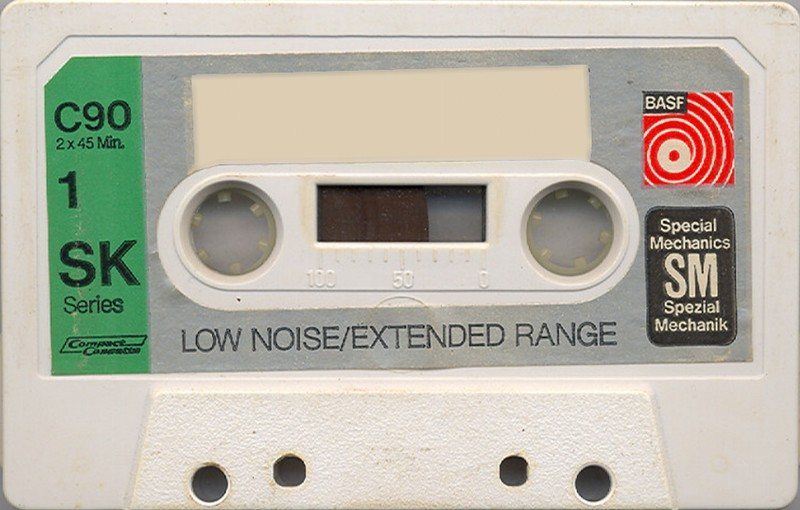 Compact Cassette BASF SK 90 Type I Normal 1971 USA