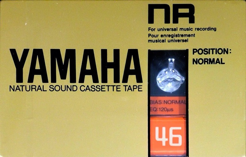 Compact Cassette Yamaha NR 46 Type I Normal 1982 Worldwide