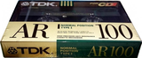 Compact Cassette TDK AR 100 "AR-100M" Type I Normal 1990 Japan