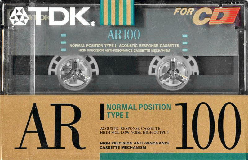 Compact Cassette: TDK  - AR 100