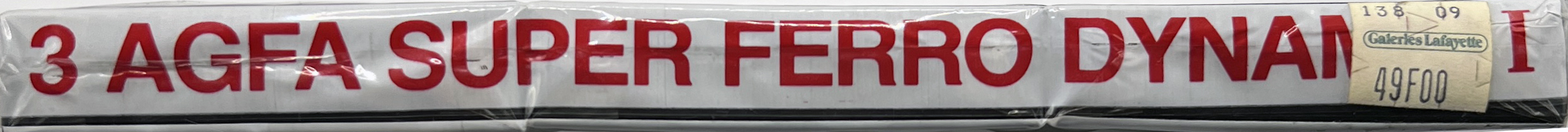 3 pack AGFA Super Ferro Dynamic I 90+6 Type I Normal 1980 France