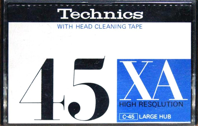 Compact Cassette: Matsushita Technics - XA 45