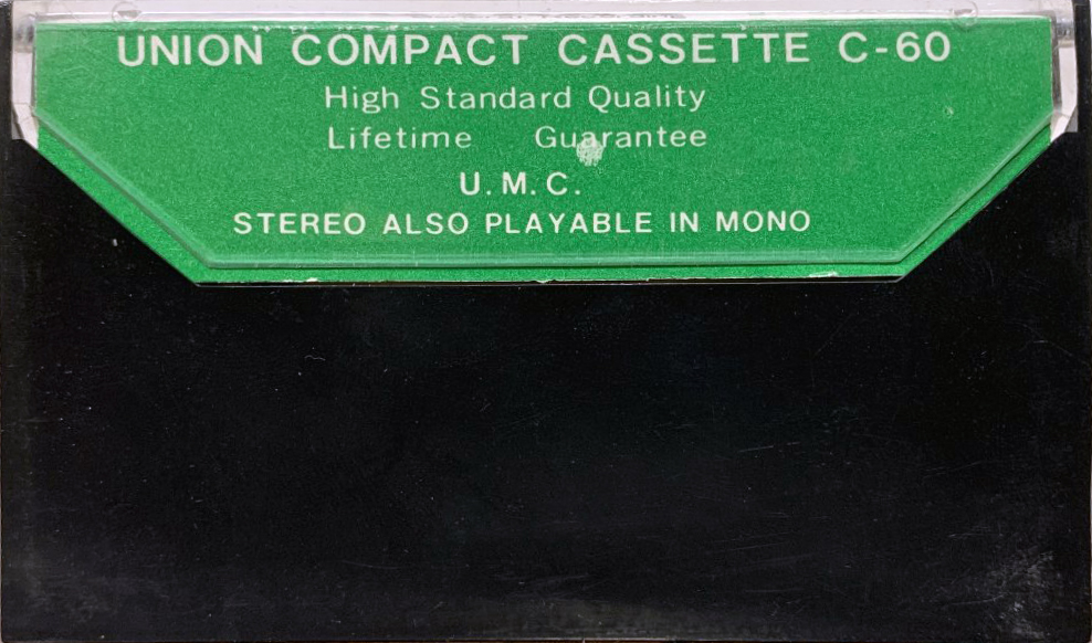 Compact Cassette Union 1000 60 Type I Normal USA