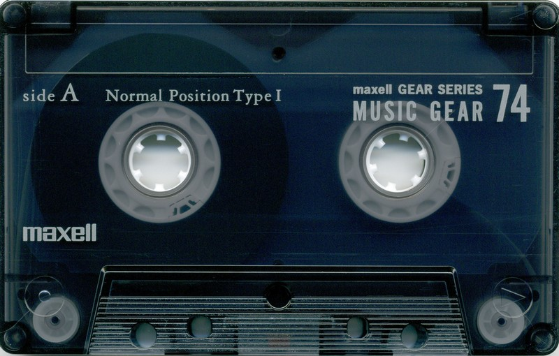 Compact Cassette Maxell Music Gear 74 "MG1-74" Type I Normal 2000 Japan
