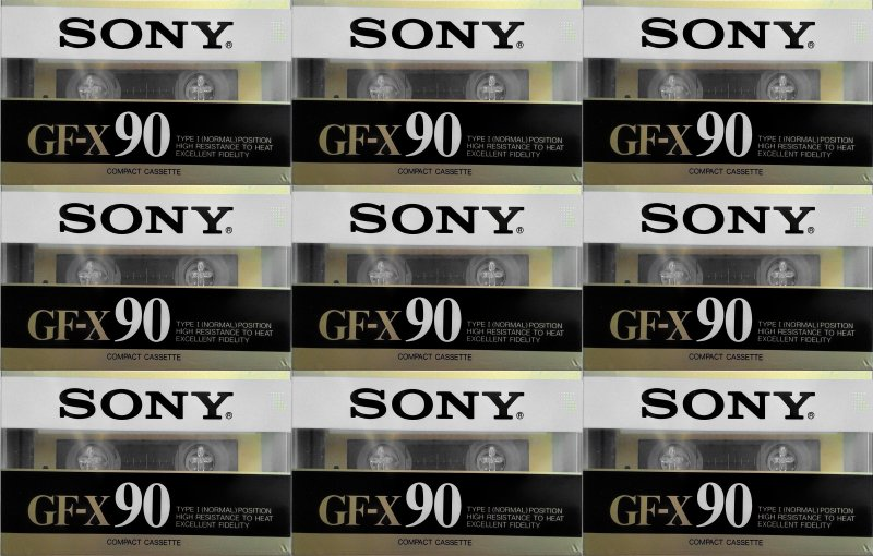 Compact Cassette: Sony  - GF-X 90