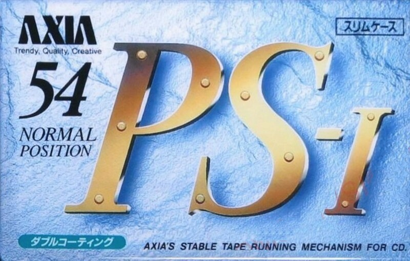 Compact Cassette: FUJI AXIA - PS-I 54