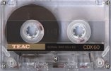Compact Cassette Teac CDX 90 Type I Normal 1989 Europe