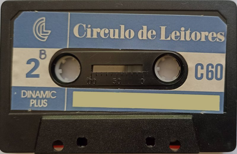 Compact Cassette Circulo de Leitores Dinamic Plus 60 Type I Normal Portugal