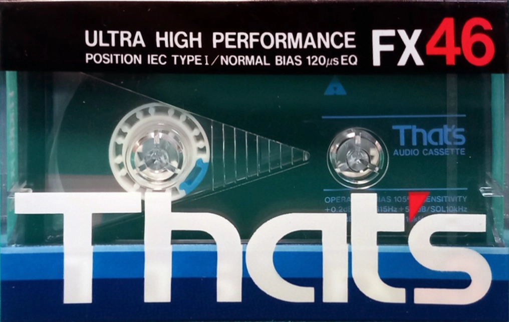 Compact Cassette Thats FX 46 Type I Normal 1985 Europe