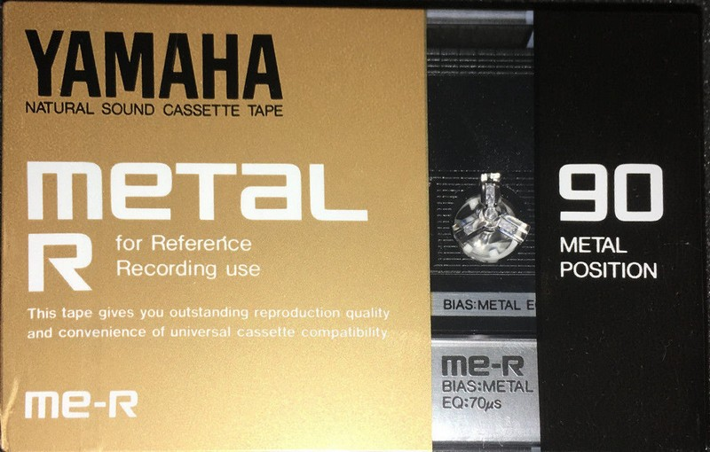 Compact Cassette Yamaha ME-R 90 Type IV Metal 1984 Worldwide