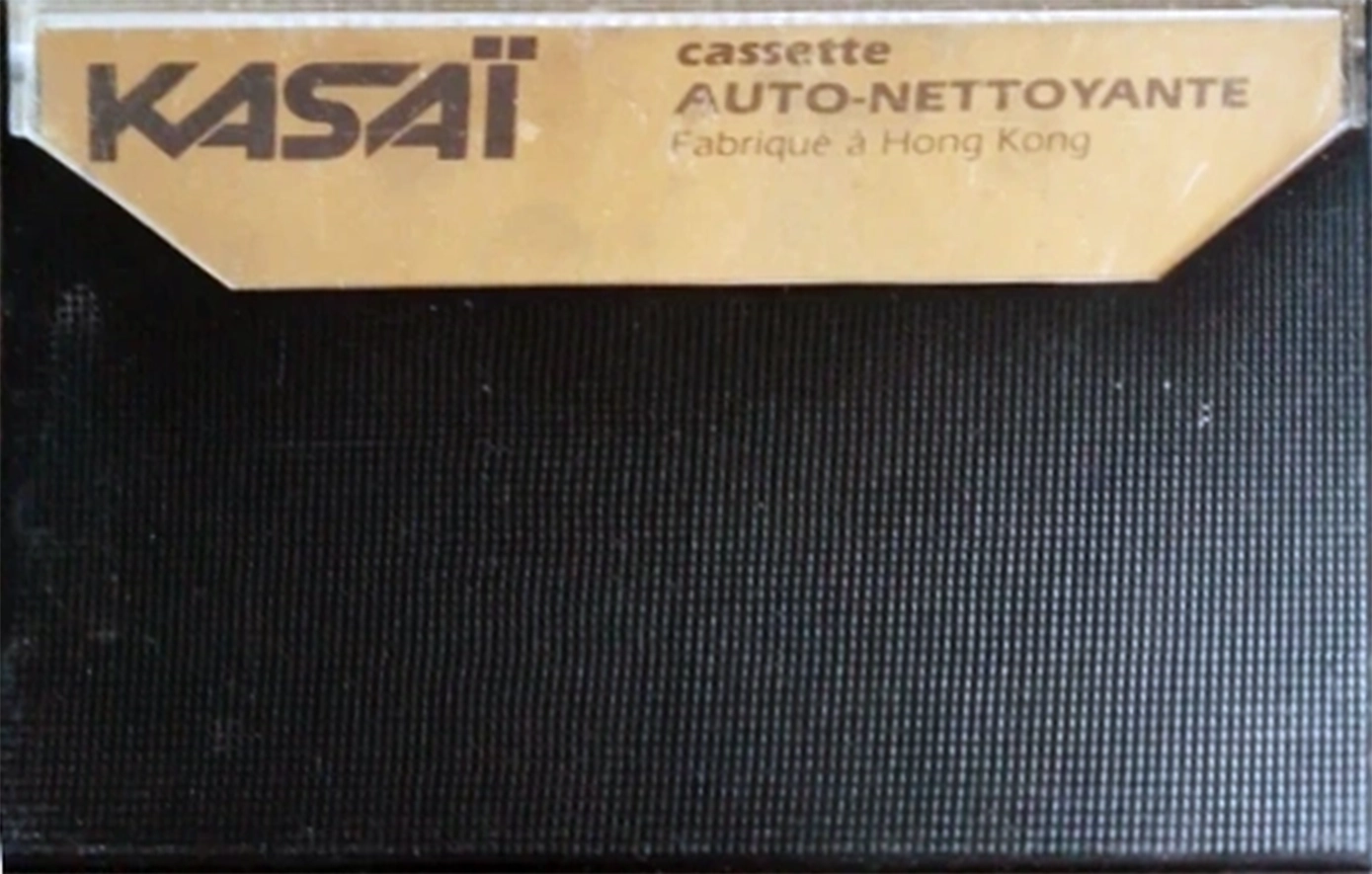Compact Cassette Kasai Cleaning Cassette 1979 France