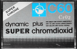 Compact Cassette Egro 60 Type II Chrome 1980 Germany