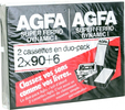 2 pack AGFA Super Ferro Dynamic I 90+6 Type I Normal 1978 Europe