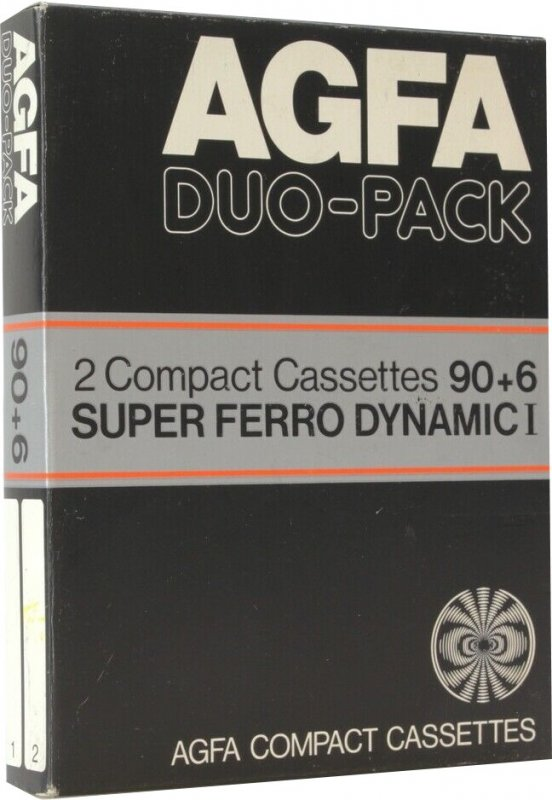 2 pack: AGFA  - Super Ferro Dynamic I 90+6