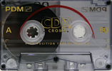 Compact Cassette PDM CD X 90 Type II Chrome 1993 Europe