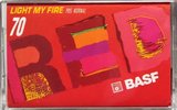 Compact Cassette BASF 70 "Light my fire RED" Type I Normal Germany