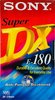 VHS, Video Home System Sony Super DX 180 Type I Normal 1993 Europe