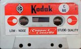 Compact Cassette Kodak 60 Type I Normal 1968 Netherlands
