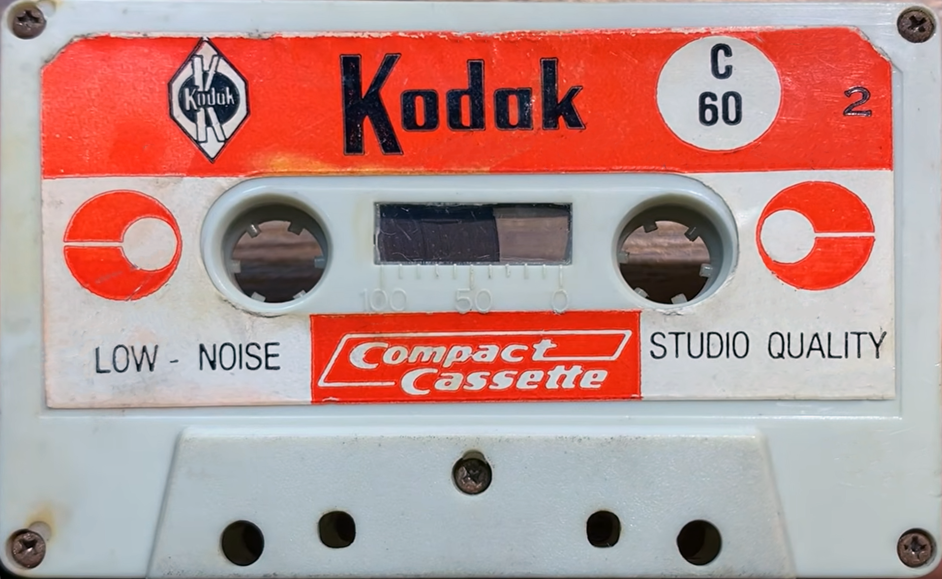 Compact Cassette Kodak 60 Type I Normal 1968 Netherlands