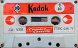 Compact Cassette Kodak 60 Type I Normal 1968 Netherlands