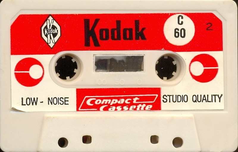 Compact Cassette Kodak 60 Type I Normal 1968 Netherlands