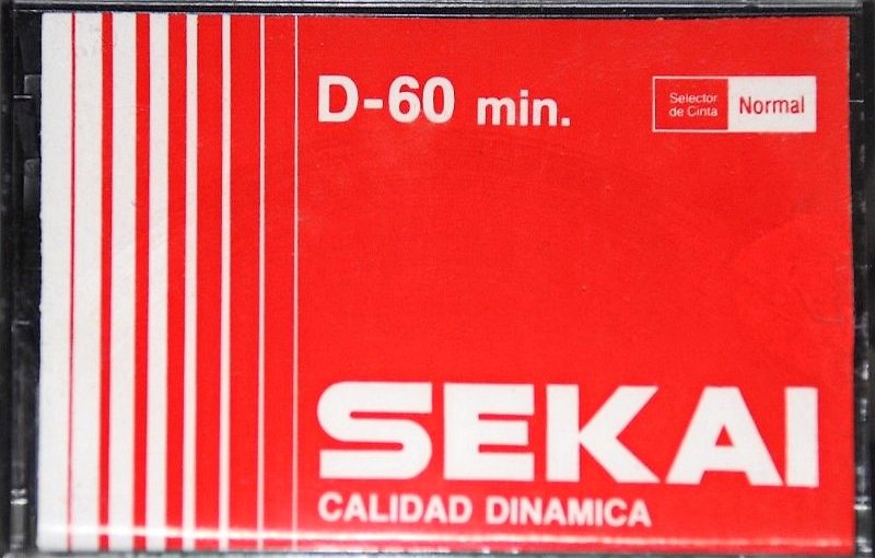 Compact Cassette Sekai 60 Type I Normal Argentina