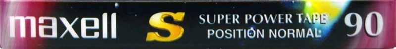 Compact Cassette Maxell S 90 Type I Normal 2002 Worldwide