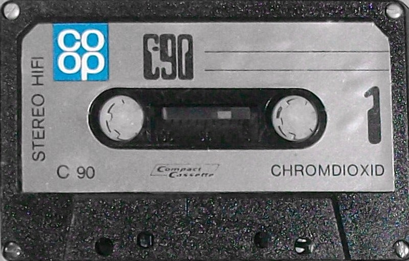 Compact Cassette Coop Super Sound 90 Type II Chrome Germany