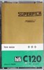 Compact Cassette Superpila 120 Type I Normal Italy