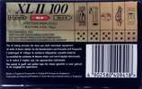 Compact Cassette Maxell XLII 100 Type II Chrome 1991 Europe