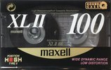 Compact Cassette Maxell XLII 100 Type II Chrome 1991 Europe