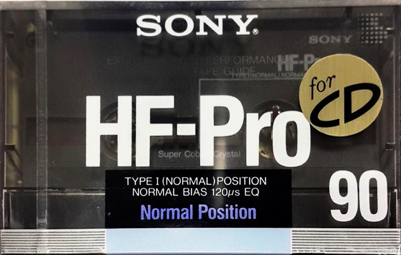 Compact Cassette: Sony  - HF-Pro 90