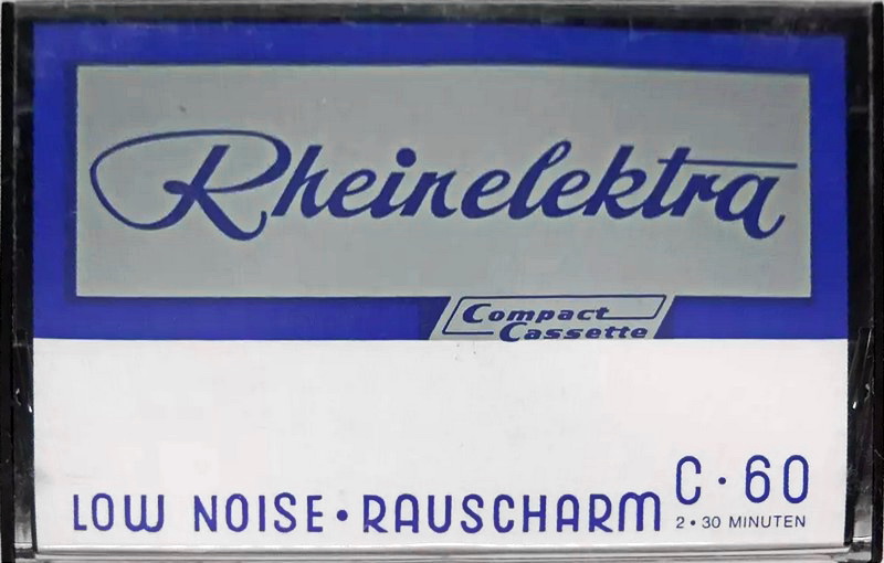 Compact Cassette: Unknown Rheinelektra -  60