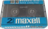 2 pack Maxell US 90 "US I" Type I Normal 1991 North America