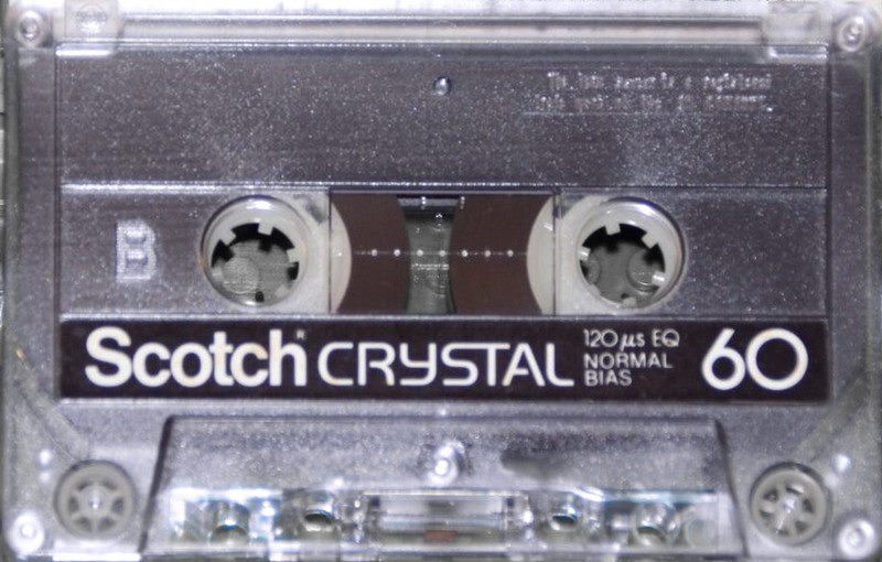 Compact Cassette Scotch Crystal 60 Type I Normal 1981 Japan