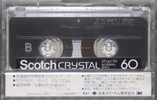 Compact Cassette Scotch Crystal 60 Type I Normal 1981 Japan