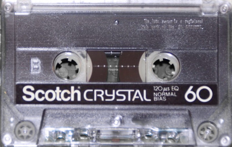 Compact Cassette: 3M Scotch - Crystal 60