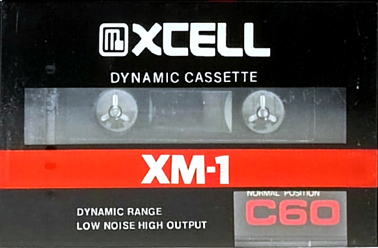 Compact Cassette Xcell XM-I 60 Type I Normal 1986 Europe