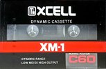 Compact Cassette Xcell XM-I 60 Type I Normal 1986 Europe