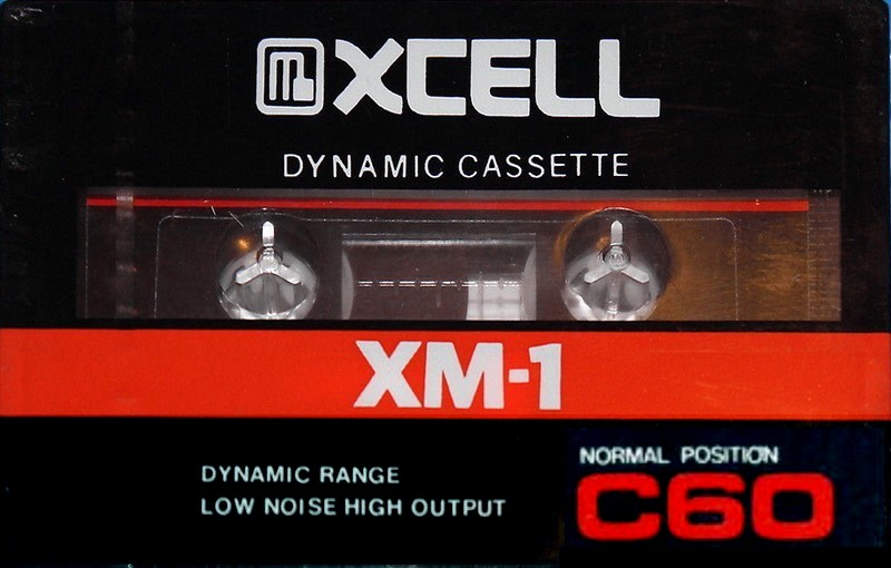 Compact Cassette Xcell XM-I 60 Type I Normal 1986 South Korea